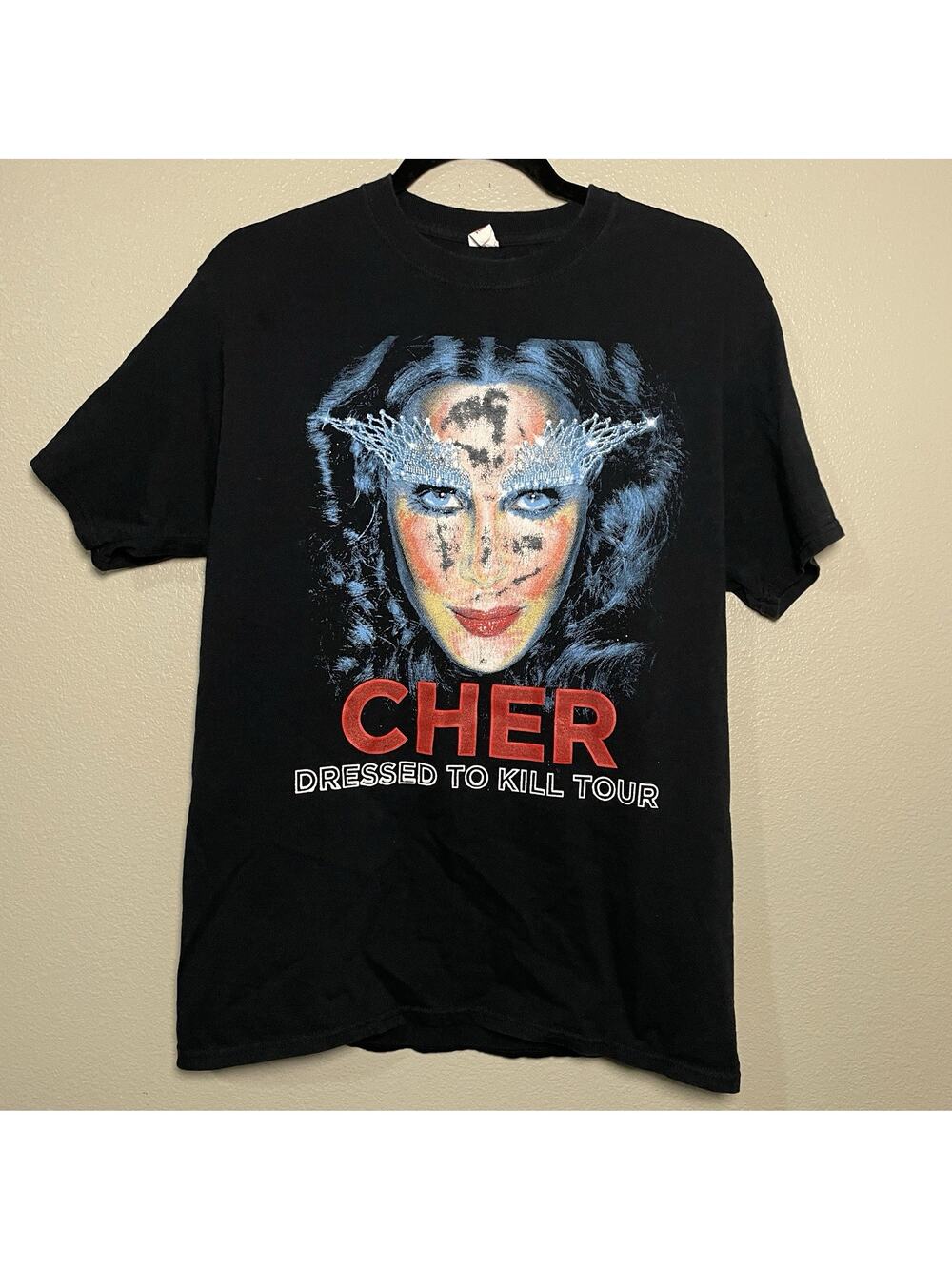 Cher Dressed To Kill Tour Shirt Small? Black 2014 Concert Tee Pop Icon Music